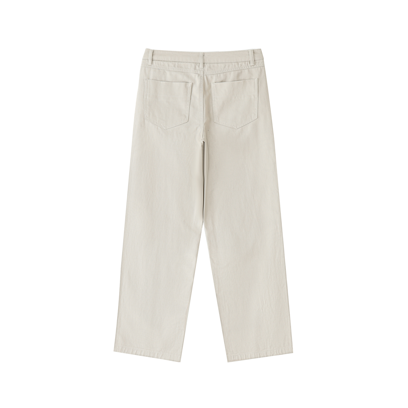 Heavyweight Cotton Straight-Leg Pants