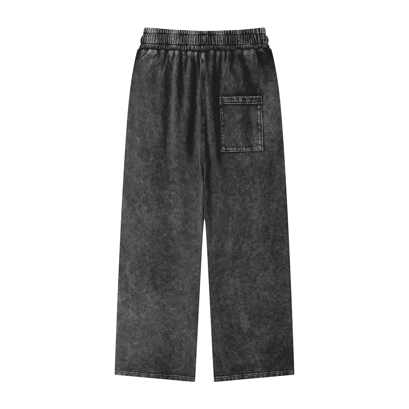 Snow Washed Straight Leg Pants