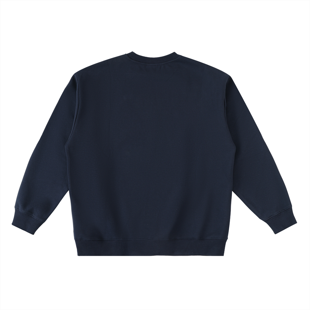 Oversized Crewneck Taped Sweatshirt