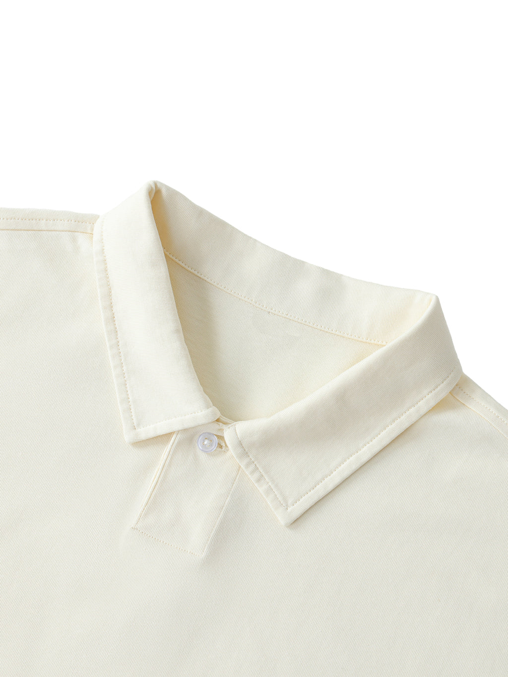 Loose Cotton Short-Sleeve Polo Shirt