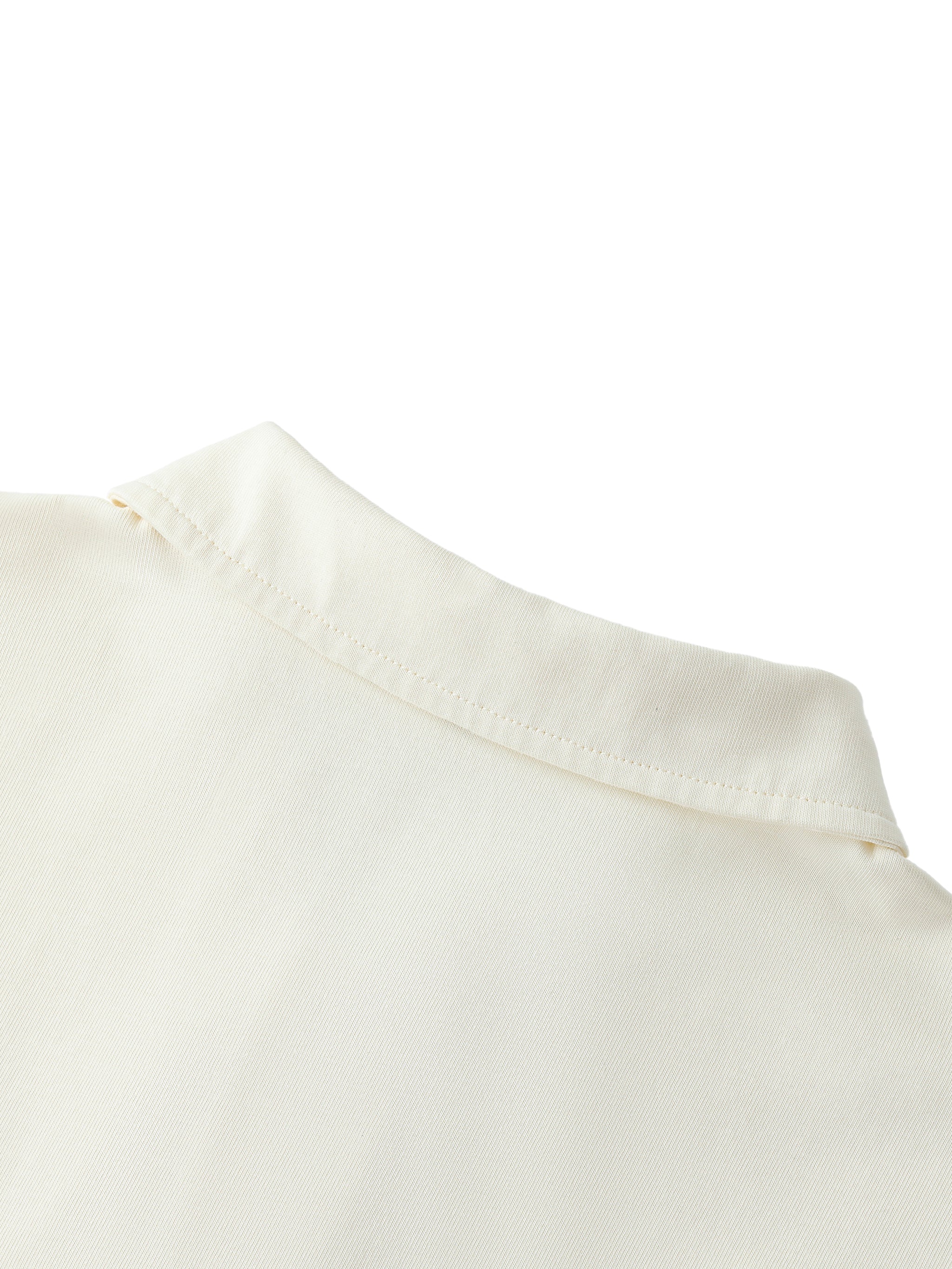 Loose Cotton Short-Sleeve Polo Shirt