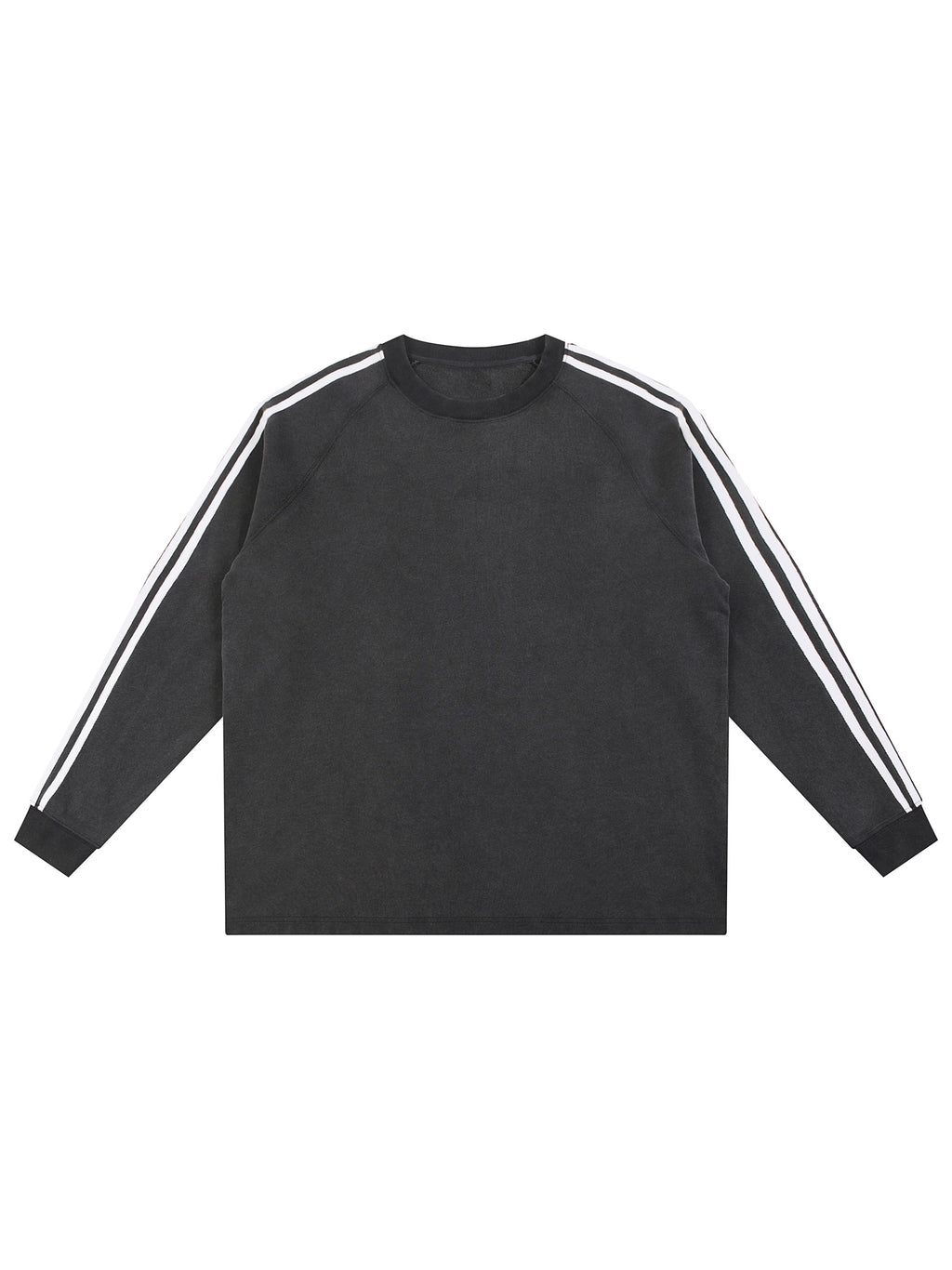 Snow Washed Contrast Tape Sweatshirt