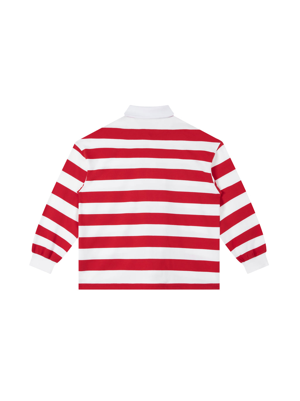 Color Block Stripe Polo Shirt