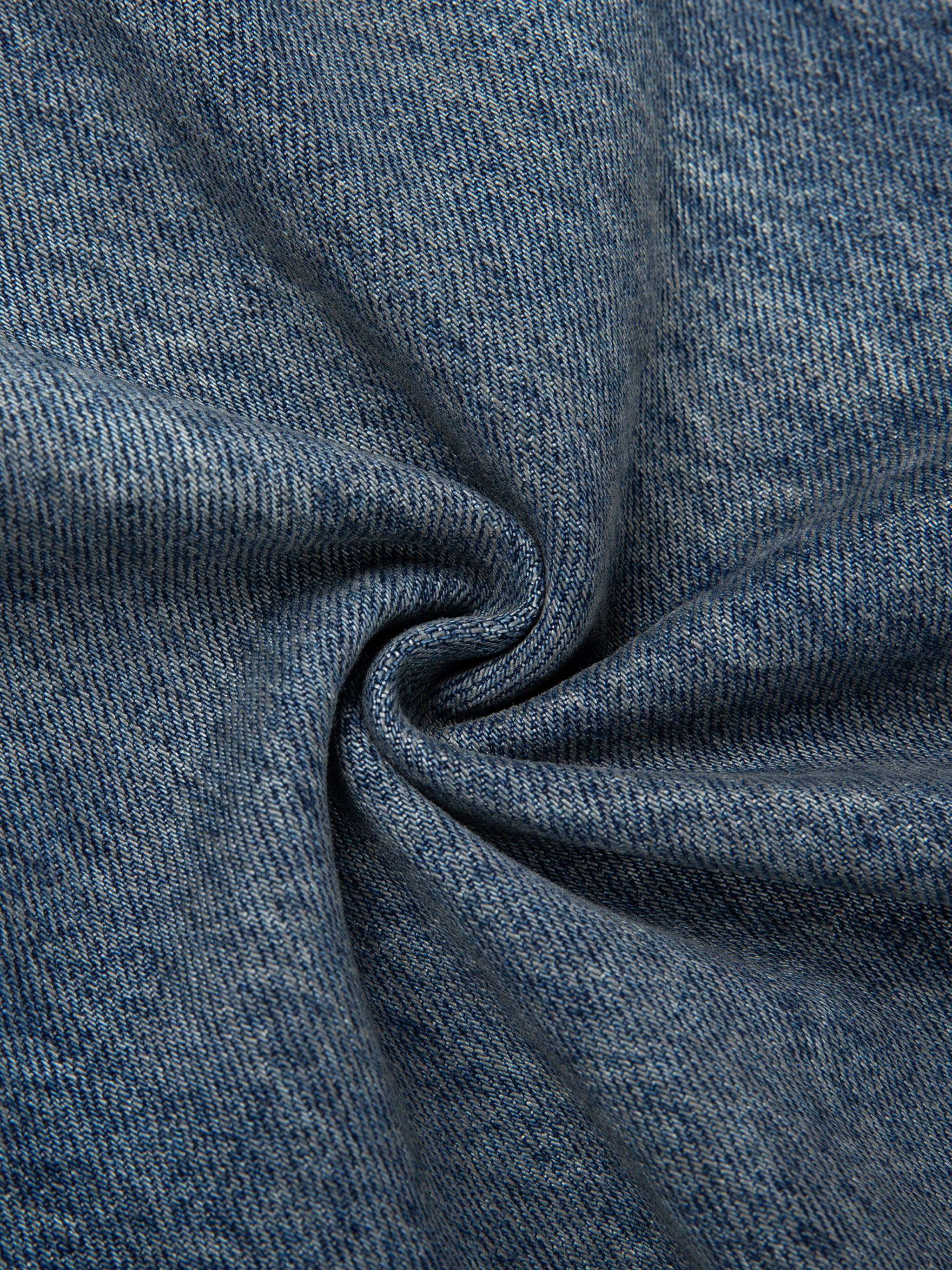 Vintage Wash Baggy Denim Jeans